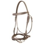 Globus Fancy suitset <br> ilman alaturparemmiä <br>pony ruskea