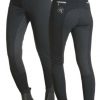 <br> <br>Calças de equitação de inverno Horse Comfort com punhos softshell