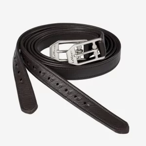 LeMieux Arika jalustinhihnat <br>130/145/160 <br>musta / ruskea
